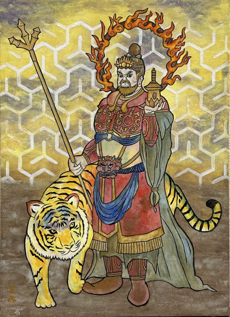 22 毘沙門天と寅 | 間宮一樹 オフィシャルサイト